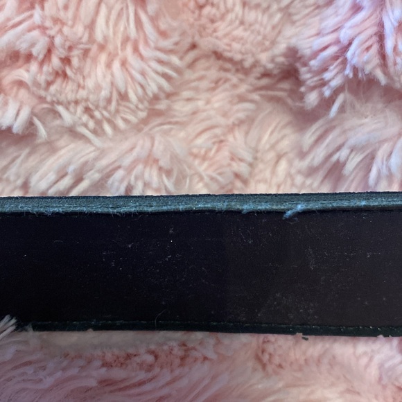 VINTAGE BELT Silver Metal Armor Belt with Flower & Rhinestone Buckle - Picture 5 of 5